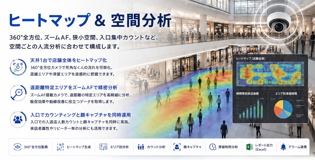 UNIMO ヒートマップ 空間分析 人流カウントカタログ
